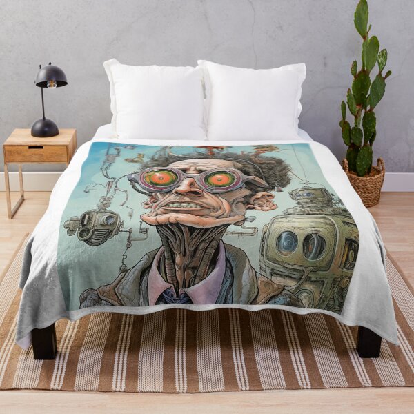 Item preview, The future world where humans and machines coexist designed and sold by gomezartistform.