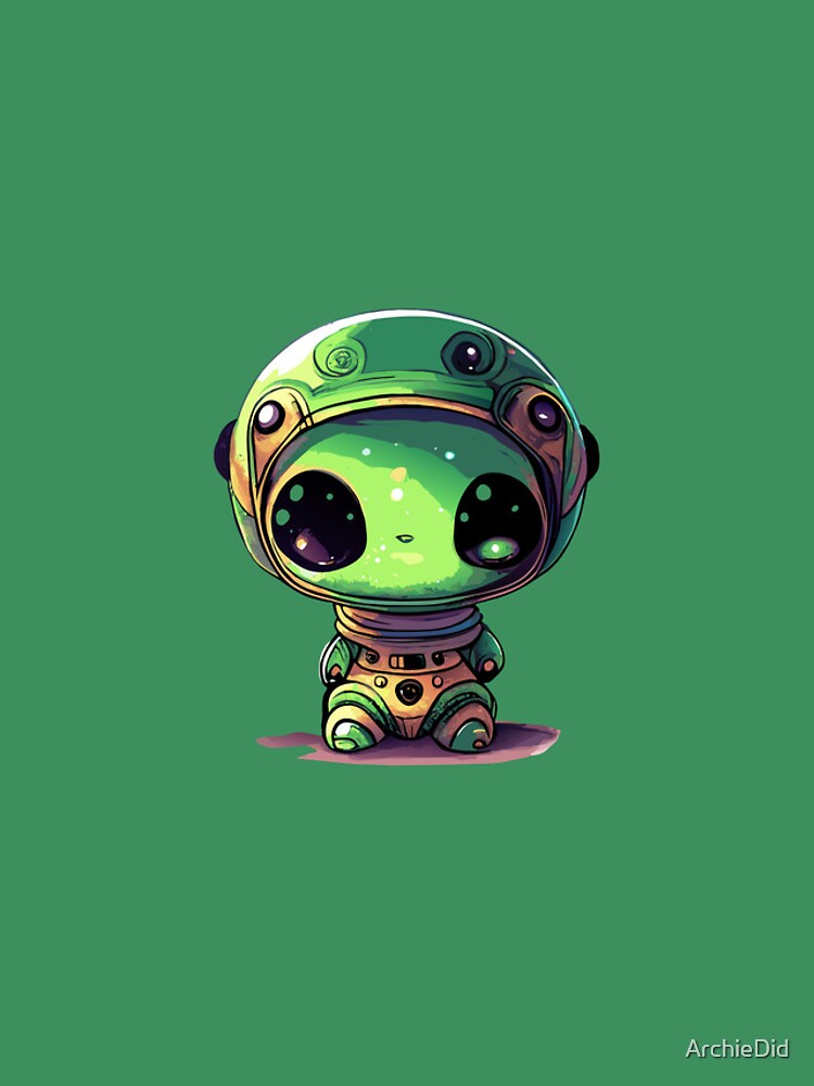 Imagen 4 de 4, Funda de iPhone con la obra Cute Baby Alien - Zippy, diseñada y vendida por ArchieDid.