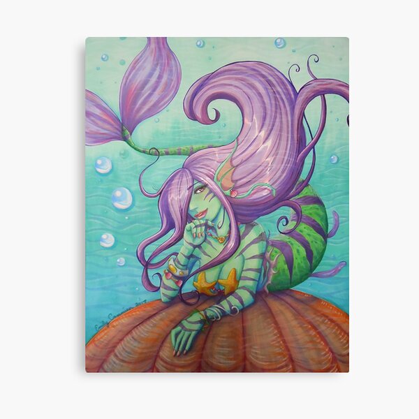 Maya the Mermaid Canvas Print