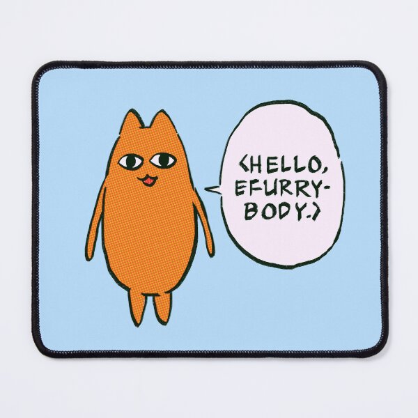 Item preview, I draw the hello efurrybody floating chiyo's dad / funny azumanga daioh manga designed and sold by RansRoom.
