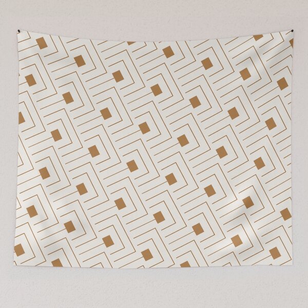 Item preview,  Abstract brown minimal lines  designed and sold by itsggdesigns.