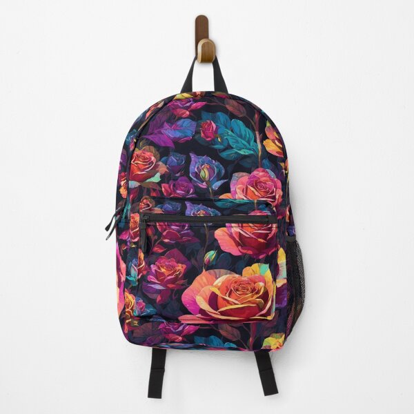 Item preview, Whimsical Watercolor Dark Floral Rose Pattern #18 designed and sold by Rae-SunshineArt.