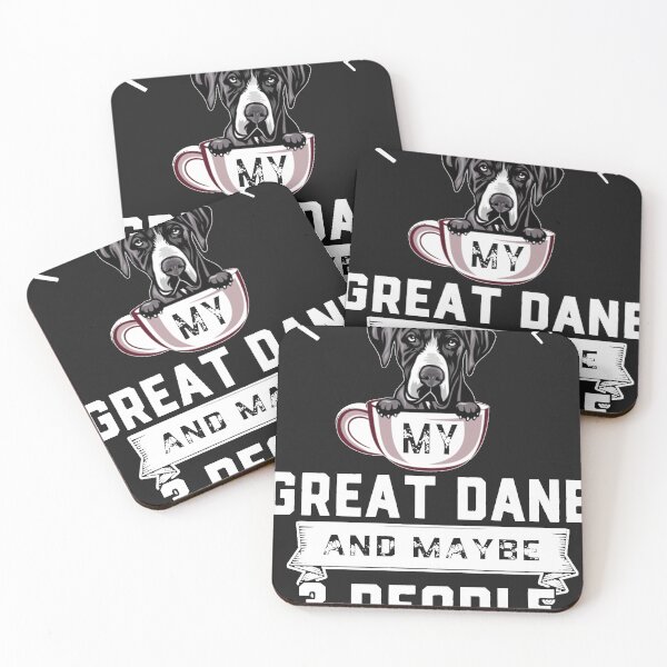 Item preview, I Like Coffee My Dog Great Dane And Maybe 3 People Dog Lover designed and sold by abiyannkocyq.