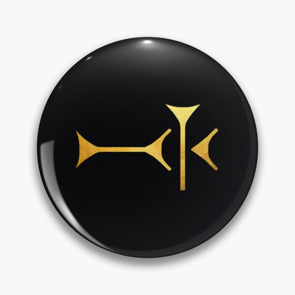 Item preview, Gold “TI”, AkkadianHittite cuneiform for Life Classic 		 designed and sold by btylglrqosv17.