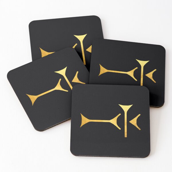 Item preview, Gold “TI”, AkkadianHittite cuneiform for Life Classic 		 designed and sold by btylglrqosv17.