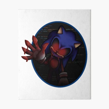 Sonic.EXE Art Board Print for Sale by drewfit-zgerald