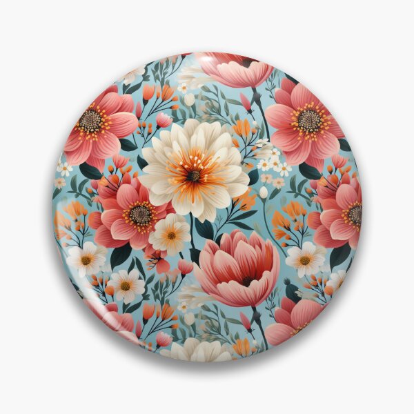 Item preview, seamless flower pattern designed and sold by indymommy.