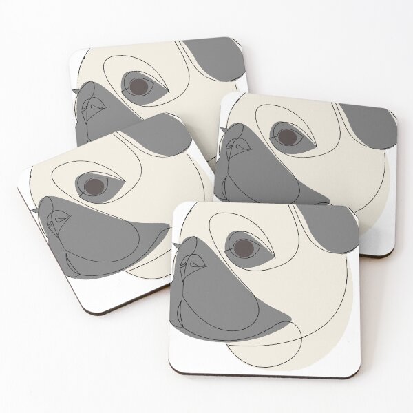 Item preview, Pug Linear designed and sold by gussmeriwe.