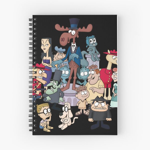Item preview, Tributes to Jay Ward Cartoons Rocky, Bullwinkle, and Friends designed and sold by delvin-ansley.