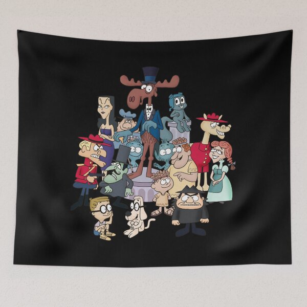 Item preview, Tributes to Jay Ward Cartoons Rocky, Bullwinkle, and Friends designed and sold by delvin-ansley.