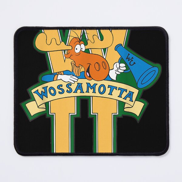 Item preview, Rocky And Bullwinkle Wossamotta U Logo Graphic designed and sold by delvin-ansley.