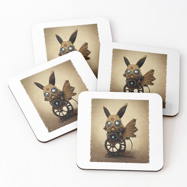 Item preview, pika steampunk pkm vintage retro cool designed and sold by YoungNowak.