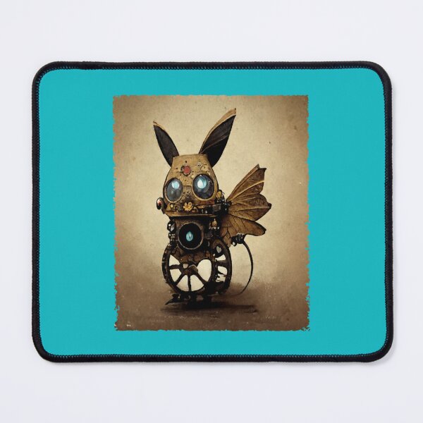 Item preview, pika steampunk pkm vintage retro cool designed and sold by YoungNowak.