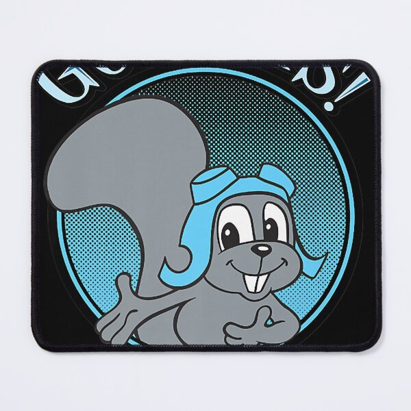 Item preview, Rocky And Bullwinkle Go Nuts Circle Poster designed and sold by delvin-ansley.