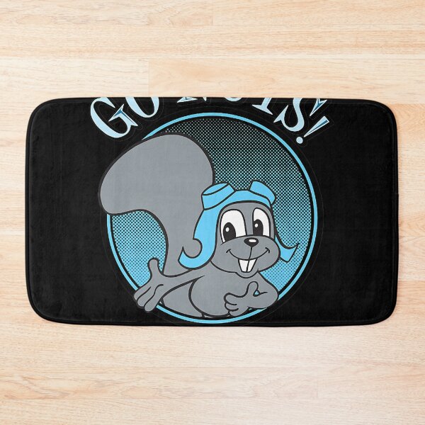 Item preview, Rocky And Bullwinkle Go Nuts Circle Poster designed and sold by delvin-ansley.