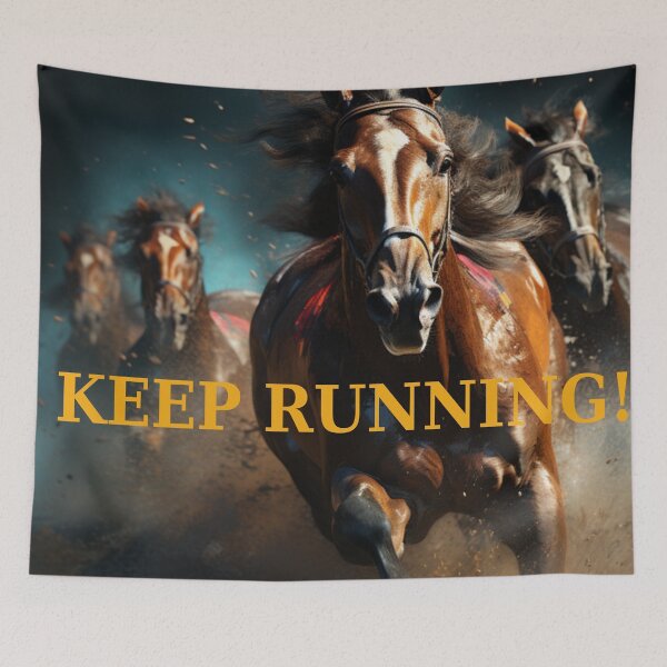 Item preview, Keep Running - Until You're the Leader of the Pack designed and sold by shakespeare1212.