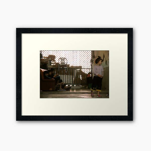 Public Playground Framed Art Print