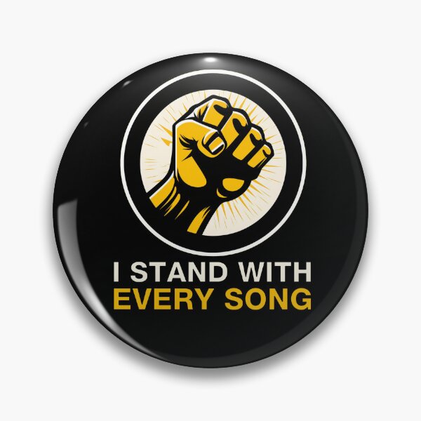 Item preview, On Strike - Picket Line - I Stand with Every Song designed and sold by goldentusk.