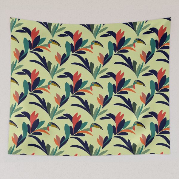 Aperçu de l'œuvre Toucan minimaliste créée et vendue par VibrantVibeVent.