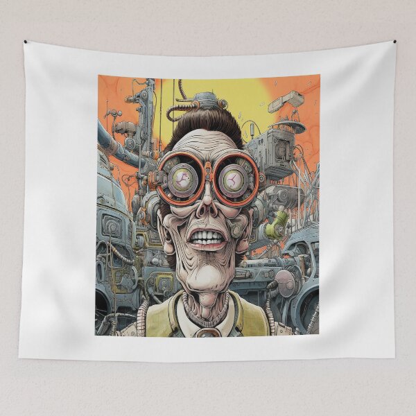 Item preview, The future world where humans are manipulated by machines designed and sold by gomezartistform.