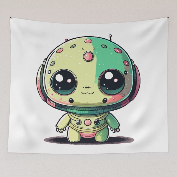 Item preview, Cute Baby Alien - Pipp designed and sold by ArchieDid.