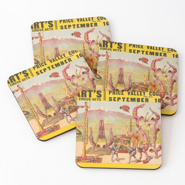 Item preview, STK501951A-Vintage circus poster showing Asian performers. designed and sold by StocktrekImages.