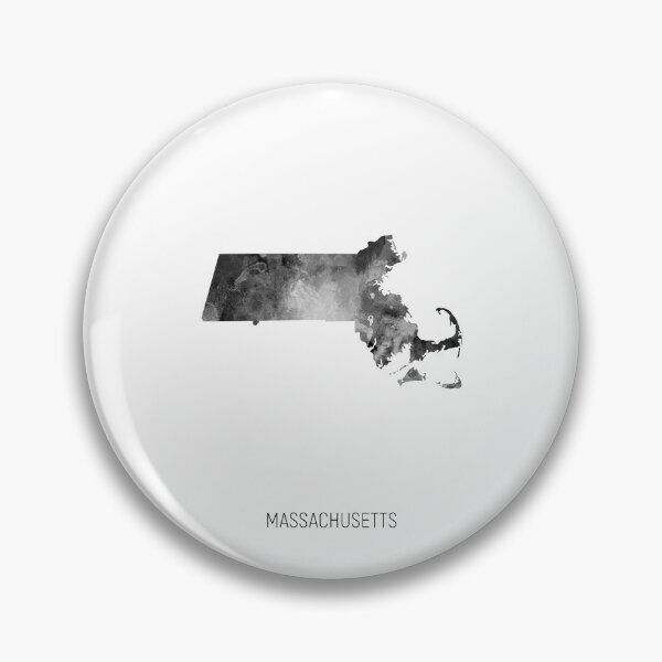 Item preview, Massachusetts Watercolor Map designed and sold by ArtPrints.