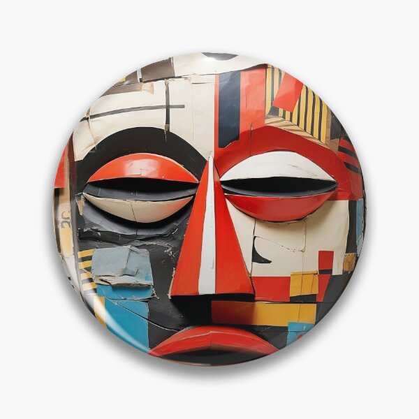 Item preview, tribal mask 4 designed and sold by bfunky-visuals.
