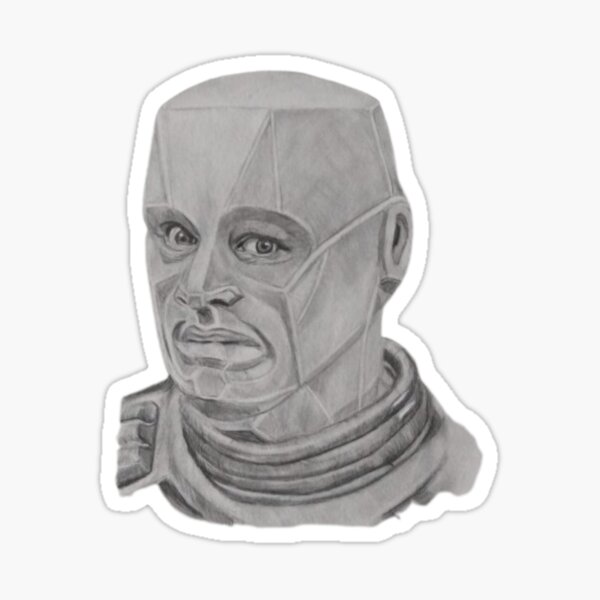 Vista previa del artículo con la obra «Enano rojo de Kryten», diseñado y vendido por kazboart.