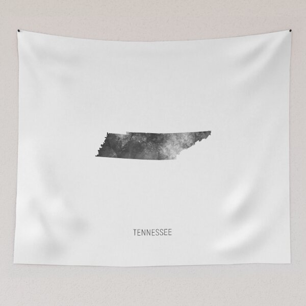 Item preview, Tennessee Watercolor Map designed and sold by ArtPrints.