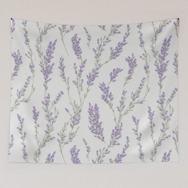 Item preview, Lavender flowers pattern designed and sold by CoolPixels.