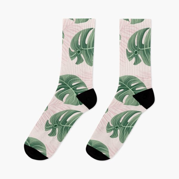 Aperçu de l'œuvre Monstera en boucle créée et vendue par VibrantVibeVent.