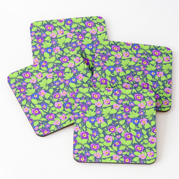 Item preview, Pansy  Flowers Pattern designed and sold by Warih.