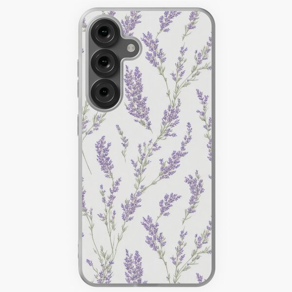 Item preview, Lavender flowers pattern designed and sold by CoolPixels.