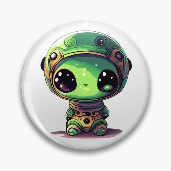 Item preview, Cute Baby Alien - Zippy designed and sold by ArchieDid.