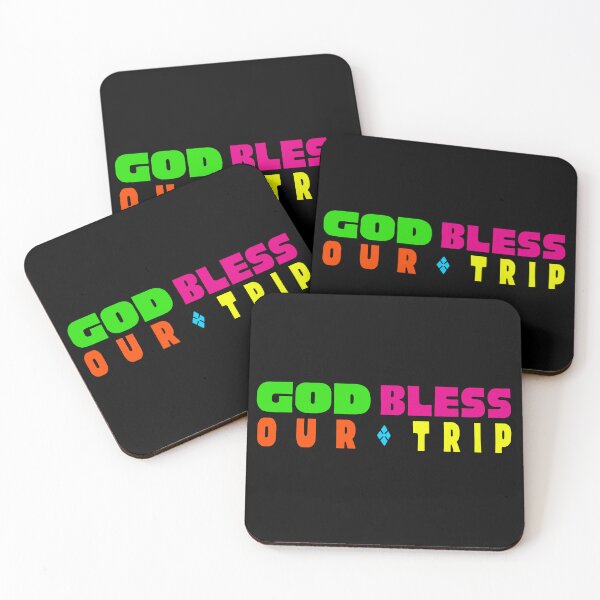 Item preview, GOD BLESS OUR TRIP JEEPNEY FILIPINO NEON designed and sold by aydapadi.