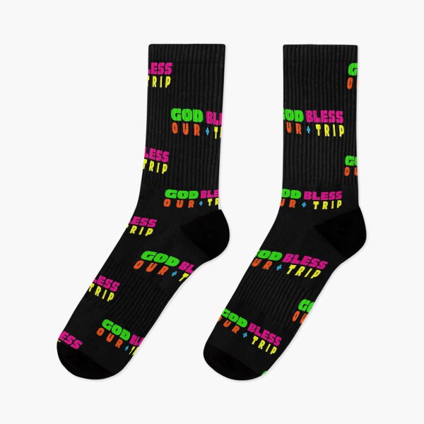 Item preview, GOD BLESS OUR TRIP JEEPNEY FILIPINO NEON designed and sold by aydapadi.