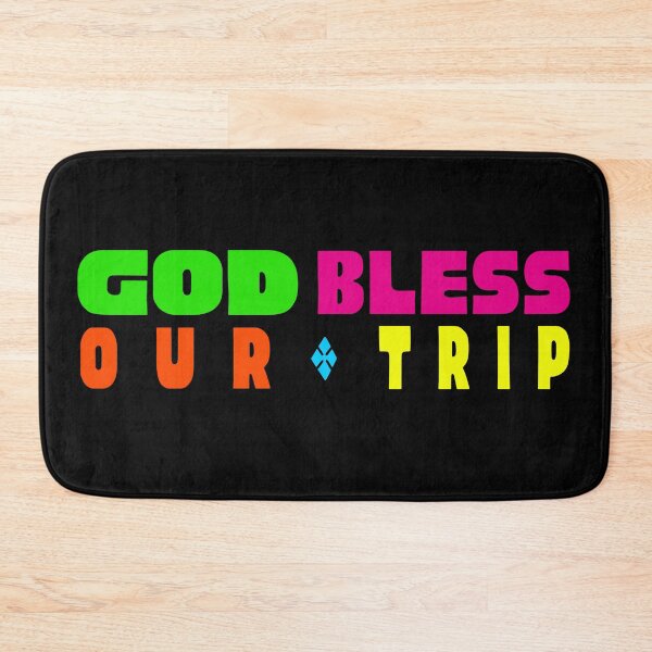 Item preview, GOD BLESS OUR TRIP JEEPNEY FILIPINO NEON designed and sold by aydapadi.