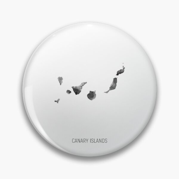 Item preview, Canary Islands Watercolor Map designed and sold by ArtPrints.