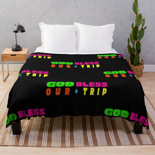 Item preview, GOD BLESS OUR TRIP JEEPNEY FILIPINO NEON designed and sold by aydapadi.