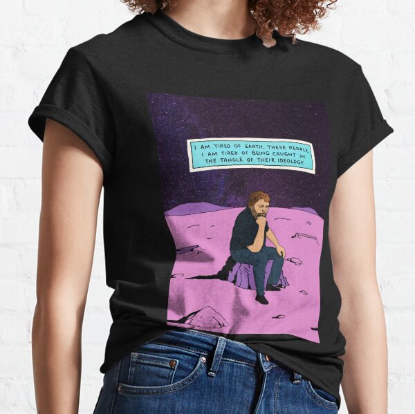 Vista previa del artículo con la obra «Zizek estoy cansado Premium», diseñado y vendido por lziah-jayne.