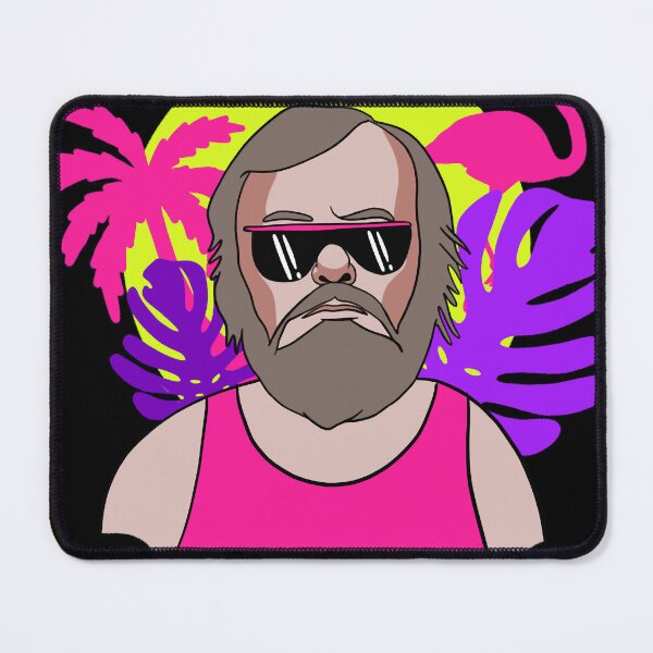 Item preview, Slavoj Zizek 80s Vaporwave Portrait Active designed and sold by lziah-jayne.