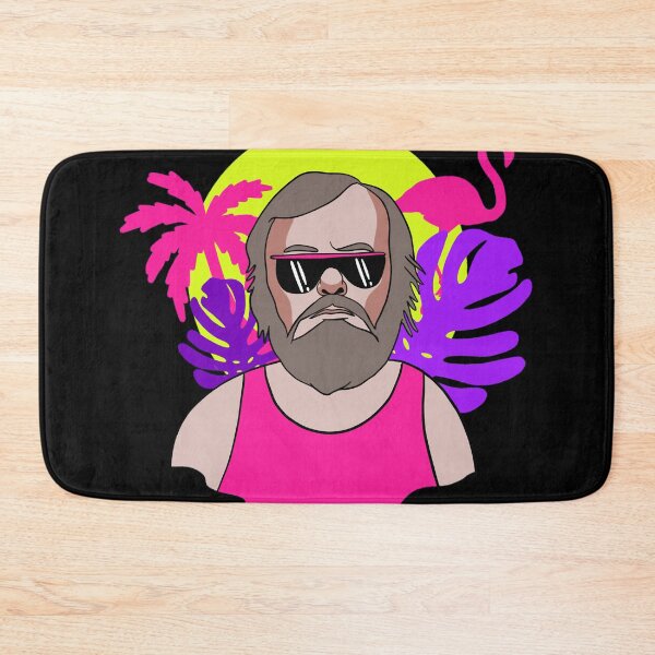 Item preview, Slavoj Zizek 80s Vaporwave Portrait Active designed and sold by lziah-jayne.