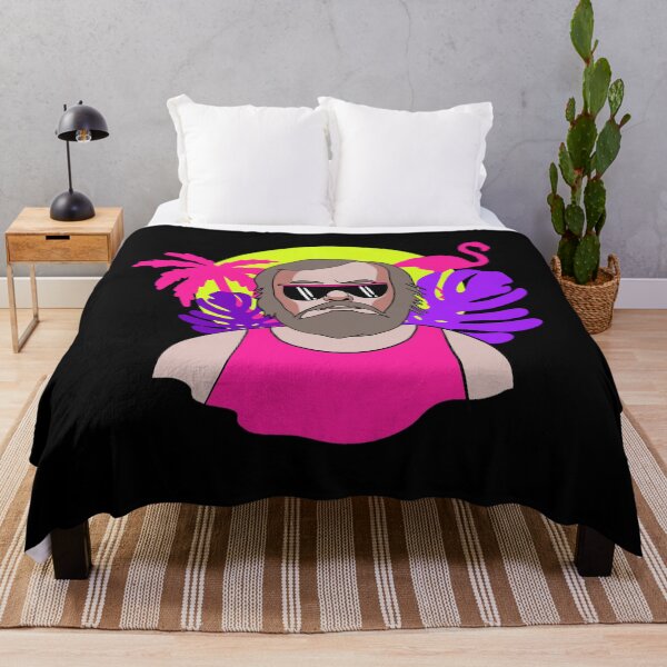 Item preview, Slavoj Zizek 80s Vaporwave Portrait Active designed and sold by lziah-jayne.