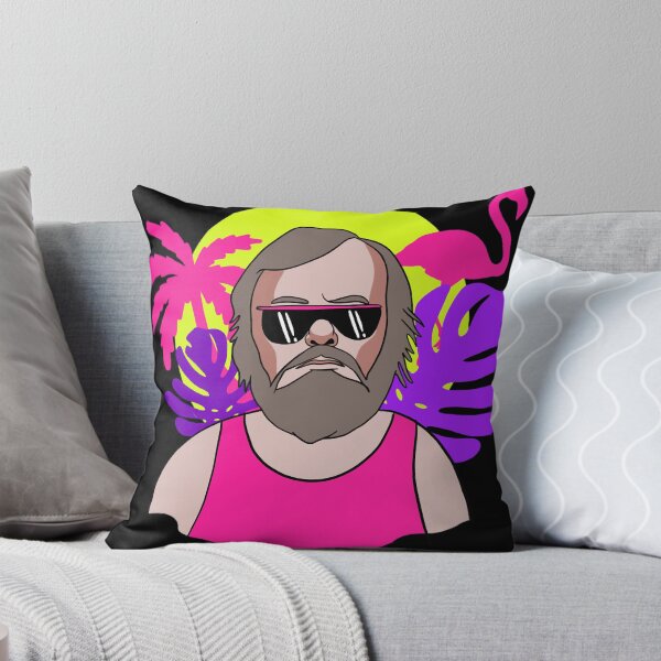 Item preview, Slavoj Zizek 80s Vaporwave Portrait Active designed and sold by lziah-jayne.