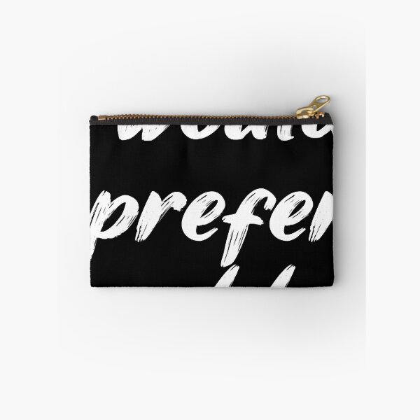 Item preview, I WOULD PREFER NOT TO ZIZEK BARTLEBY HERMAN MELVILLE designed and sold by lziah-jayne.