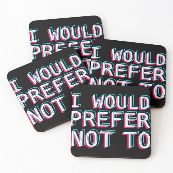 Item preview, I Would Prefer Not To Slavoj Zizek Quote Philosophy designed and sold by lziah-jayne.
