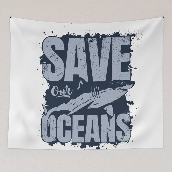 Item preview, Save our oceans designed and sold by addict2reading.