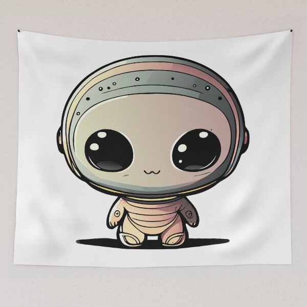 Item preview, Cute Baby Alien - Nebbie designed and sold by ArchieDid.