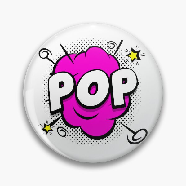 Item preview, Pop Goes The World designed and sold by Angry Swan Designs.
